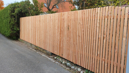 Holz Sichtschutz aus dem 2023 in 90530 Wendelstein Deutschland von Zaunteam Nürnberg.