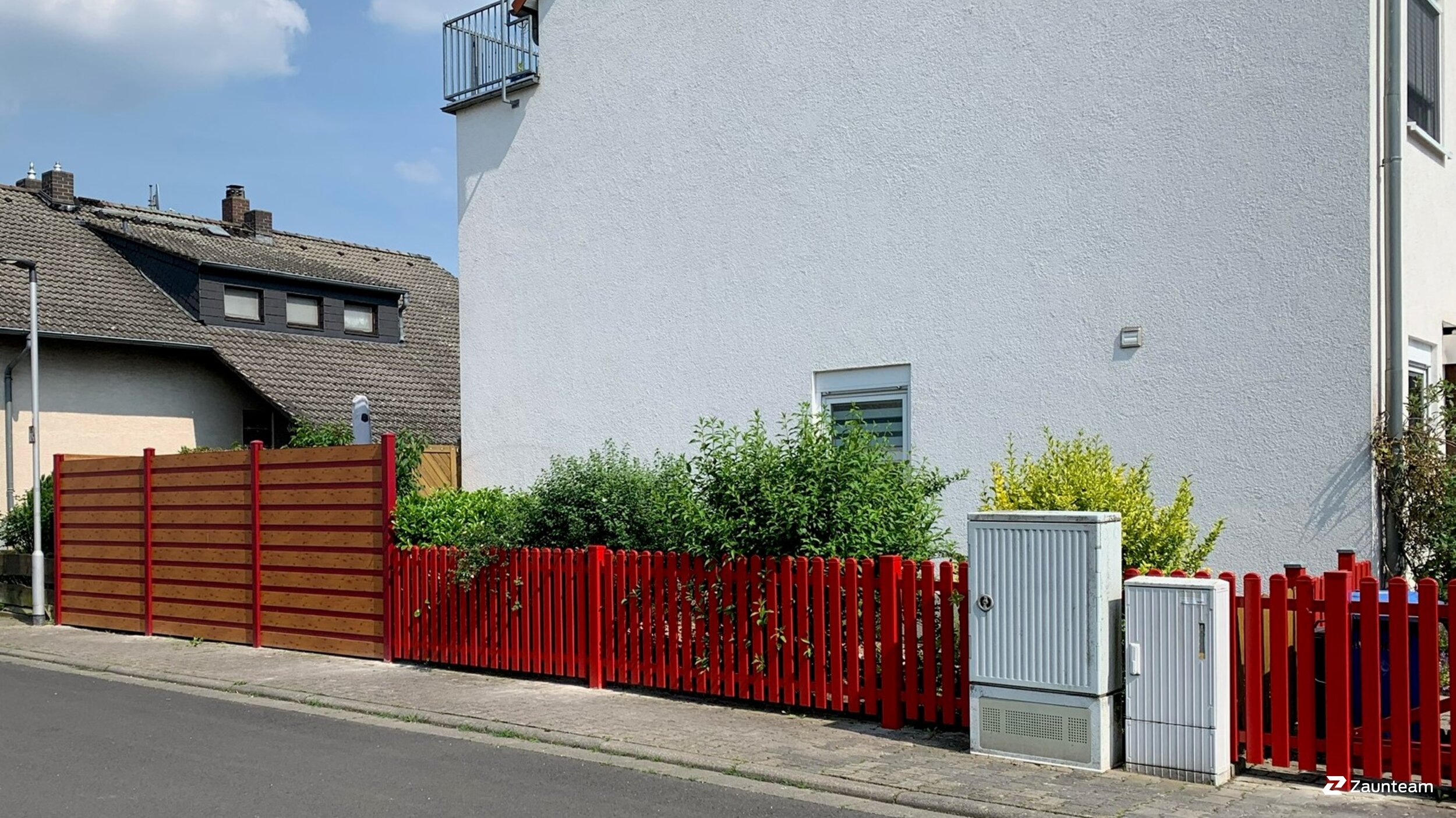 Aluminium Sichtschutz aus dem 2021 in 64832 Babenhausen Deutschland von Zaunteam Weschnitztal.