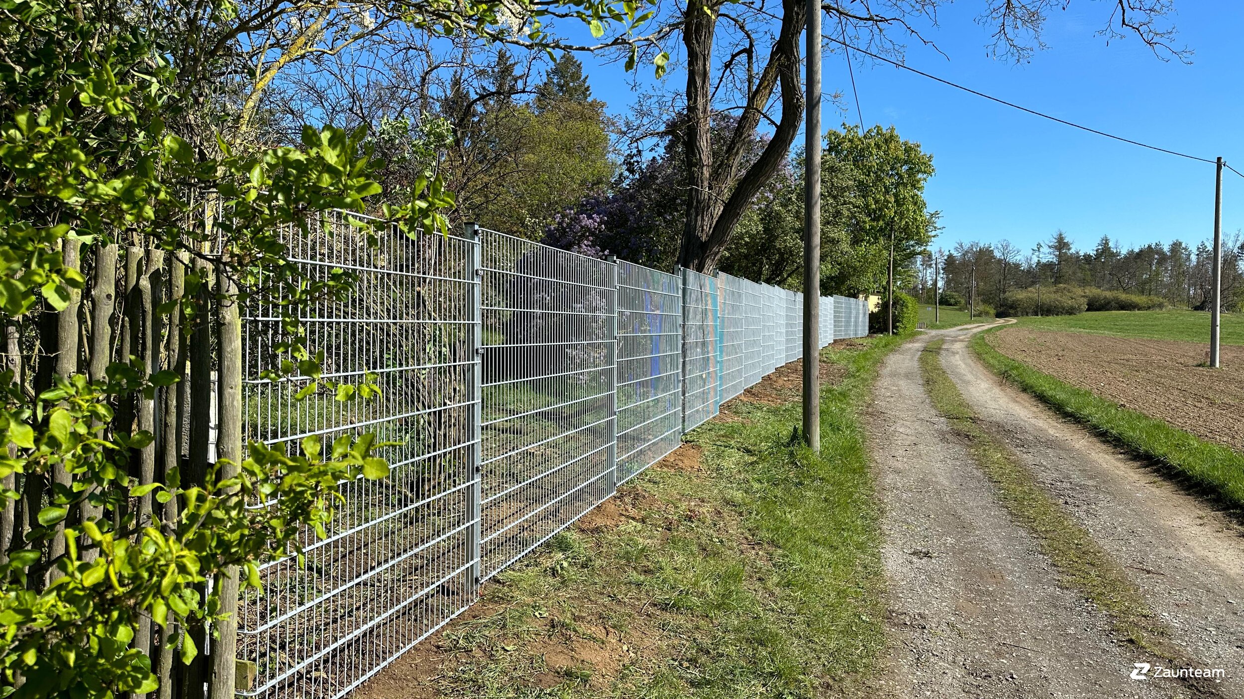 Doppelstabmattenzaun aus dem 2024 in 08538 Weischlitz bei Plauen Deutschland von Zaunteam Bayrisches-Vogtland.